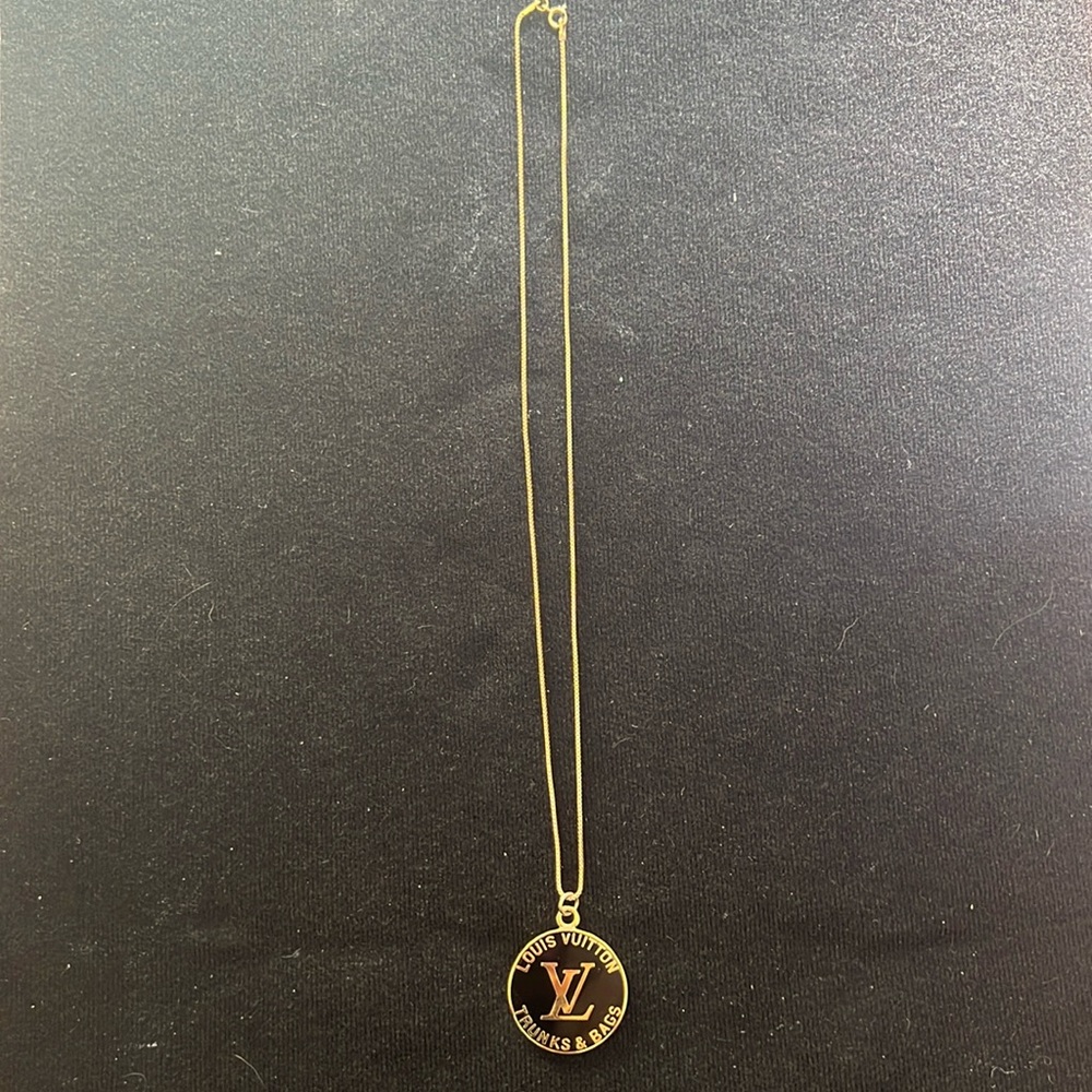 Old Soul Vintage Jewelry - Louis Vuitton Charm Necklace